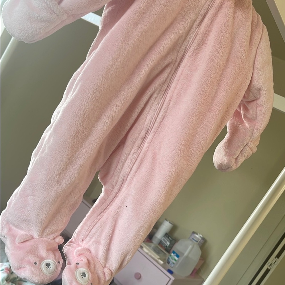 Cozy Pink Kids One Piece winter jacket